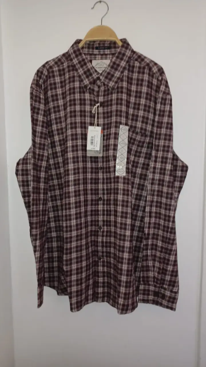 Camisa de cuadros St. John's Bay Classic Fit - 1