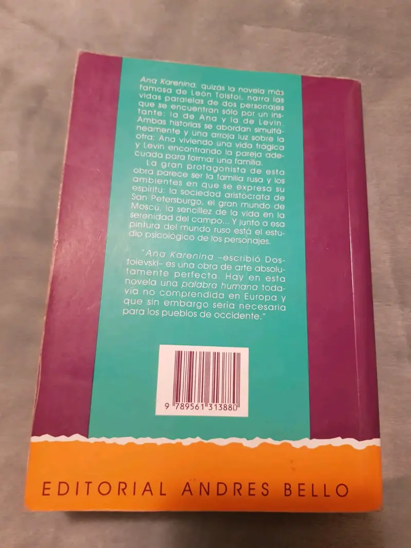 Libro Ana Karenina de León Tolstói - 3