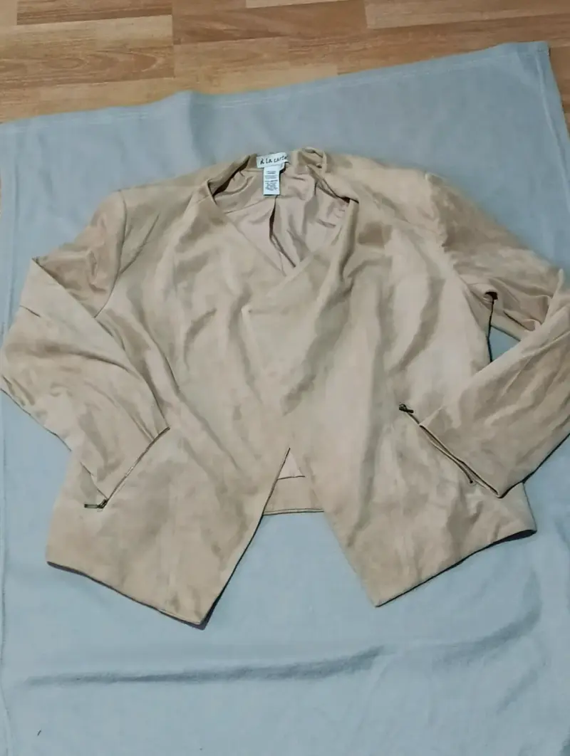 Chaqueta Beige de Mujer À La Carte Talla XL - 1