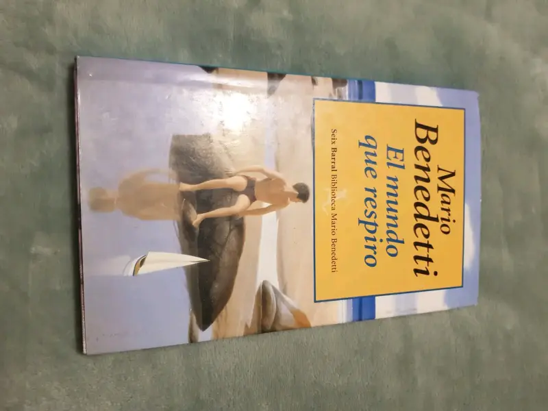 Libro 'El mundo que respiro' de Mario Benedetti - 1