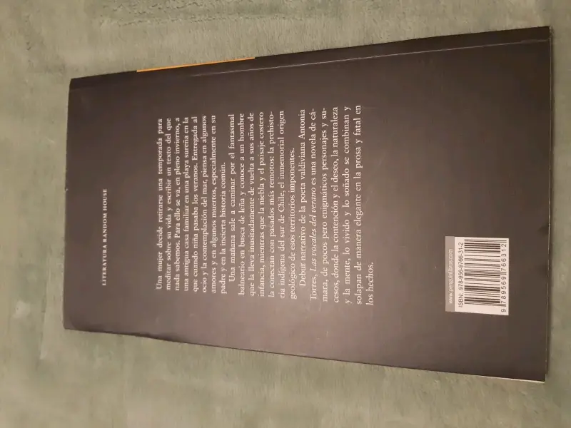 Libro 'Las Vocales del Verano' de Antonia Torres - 2