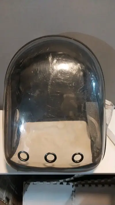Mochila transportadora para mascotas con ventana transparente - miniatura 2