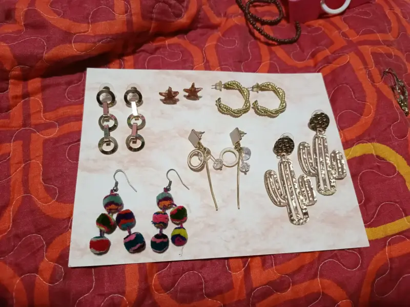 Set de aros variados✨