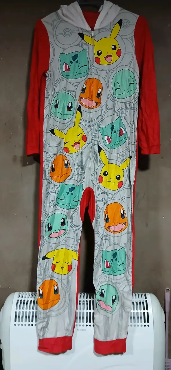 Pijama 10 -12 años Pokémon Capucha para Niños - 1
