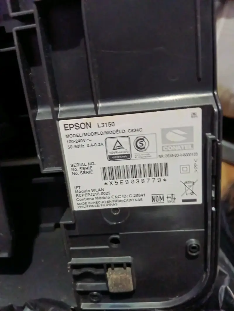 Impresora multifuncional Epson L3150 con Wi-Fi - 6