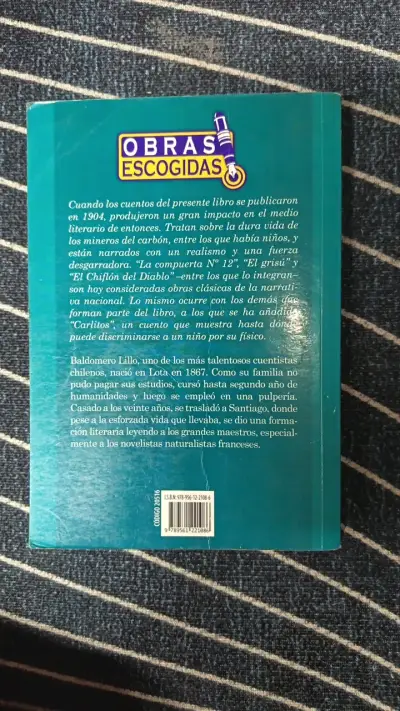 Libro Subterra Carlitos de Baldomero Lillo - miniatura 2