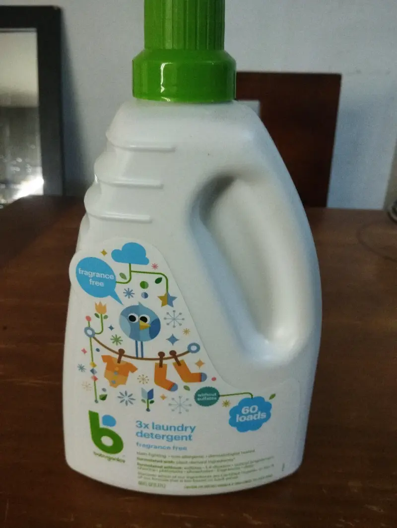 Detergente líquido sin fragancia 60 cargas