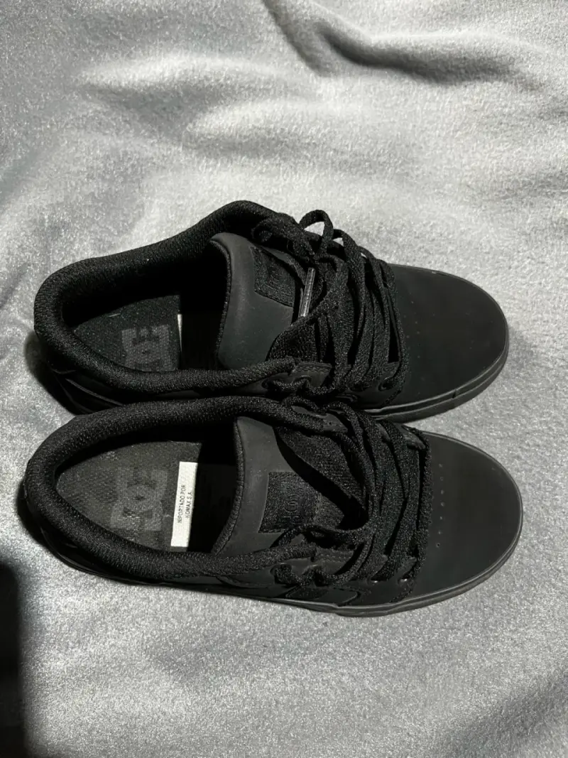 Zapatillas negras DC Shoes para niñ@s-jovenes - 3
