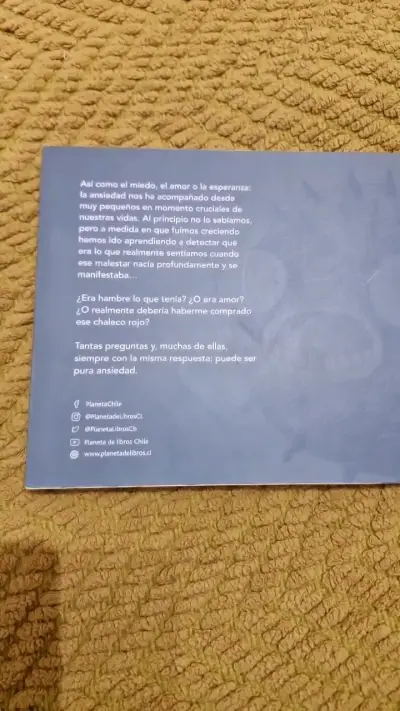 Libro Ansiedad de Alberto Montt - miniatura 3