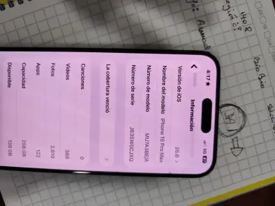 iPhone 15 Pro Max 256GB Azul en Buen Estado - miniatura 1