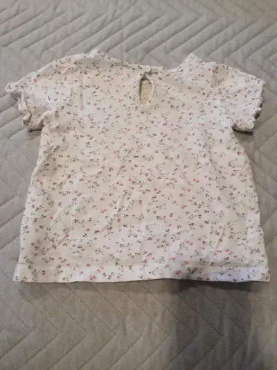 Polera de bebé H&M con estampado floral - miniatura 2