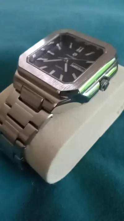 Reloj Poedagar análogo de acero inoxidable - miniatura 3