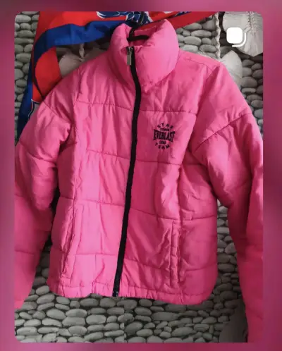 Chaqueta acolchada rosa Everlast para mujer - miniatura 1