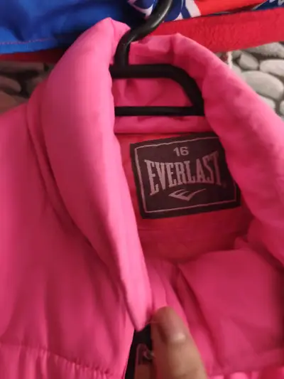 Chaqueta acolchada rosa Everlast para mujer - miniatura 2