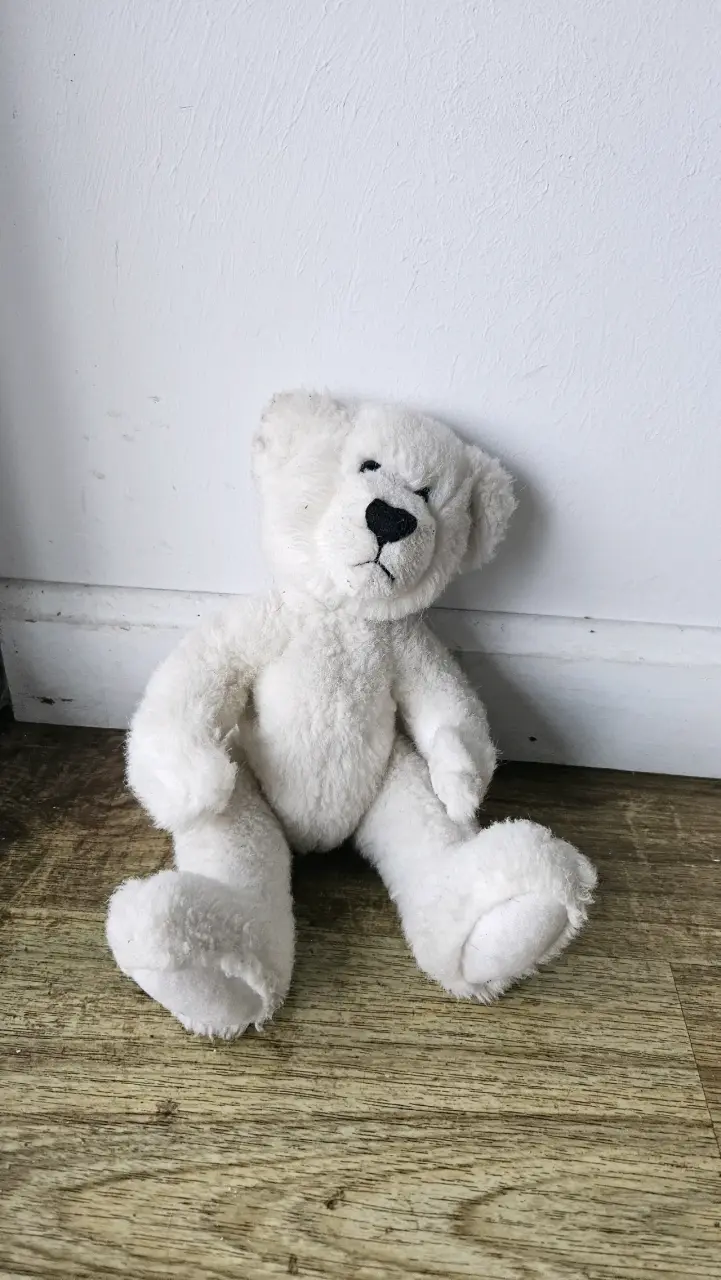 Osito de Peluche Blanco Suave