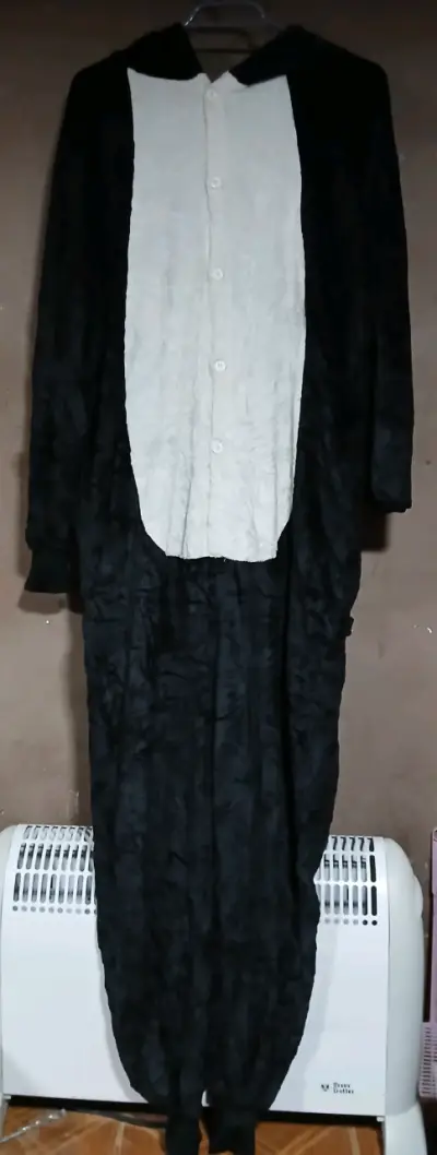 Pijama Entero Disfraz Pingüino talla XL Adultos - miniatura 1