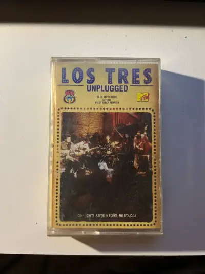 Cassette de Los Tres Unplugged MTV - miniatura 1