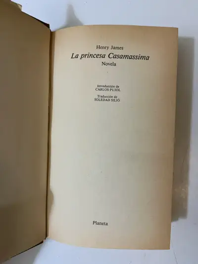 Libro 'La Princesa Casamassima' de Henry James - miniatura 2
