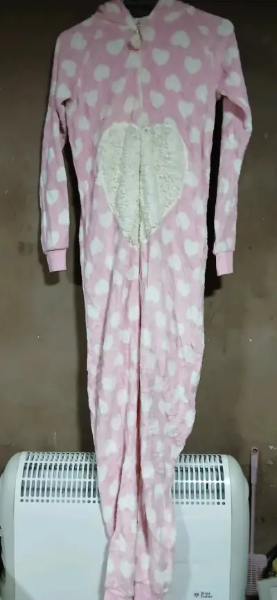Pijama enterizo rosado talla XS - miniatura 1