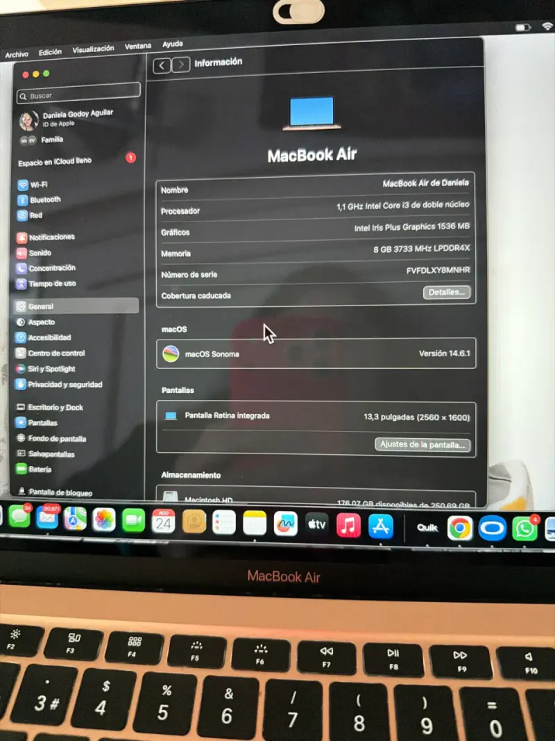 MacBook Air 13 pulgadas color rose gold - 5