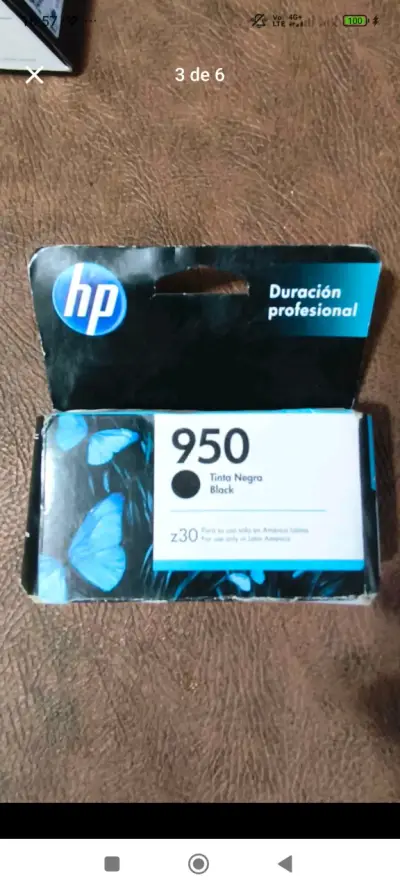 Cartucho de tinta negra HP 662 - miniatura 4