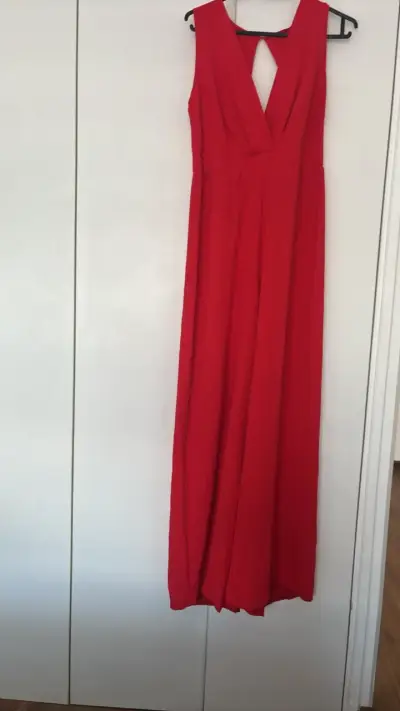 Enterito rojo elegante para mujer - miniatura 1