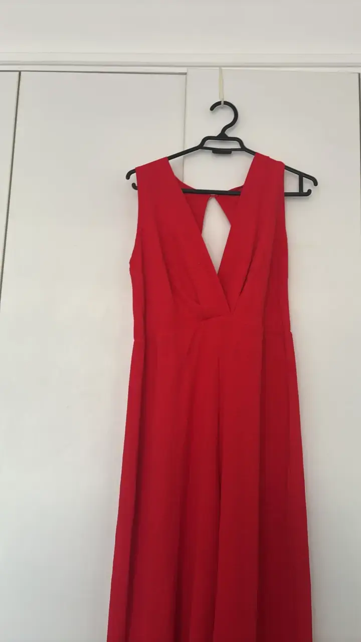 Enterito rojo elegante para mujer - 2
