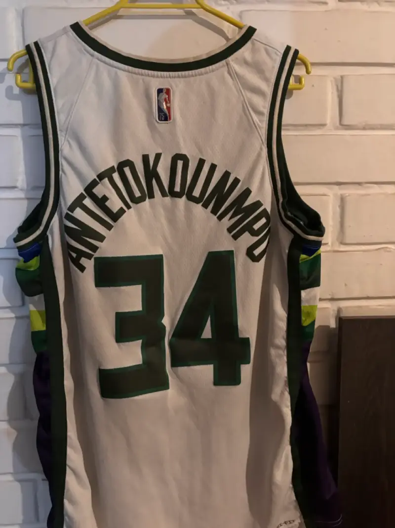 Camiseta aniversario 75 años NBA, polera de campeo - 2