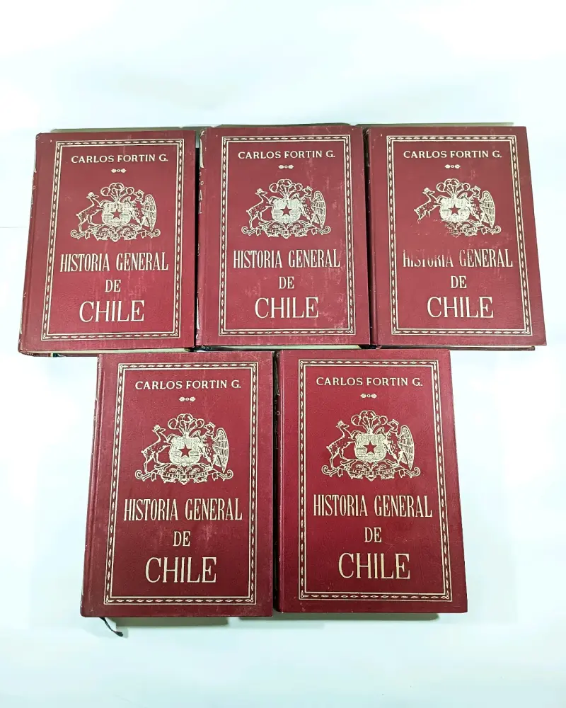 Historia General de Chile - Carlos Fortin Gajardo. - 2