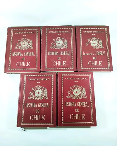 Historia General de Chile - Carlos Fortin Gajardo. - miniatura 2