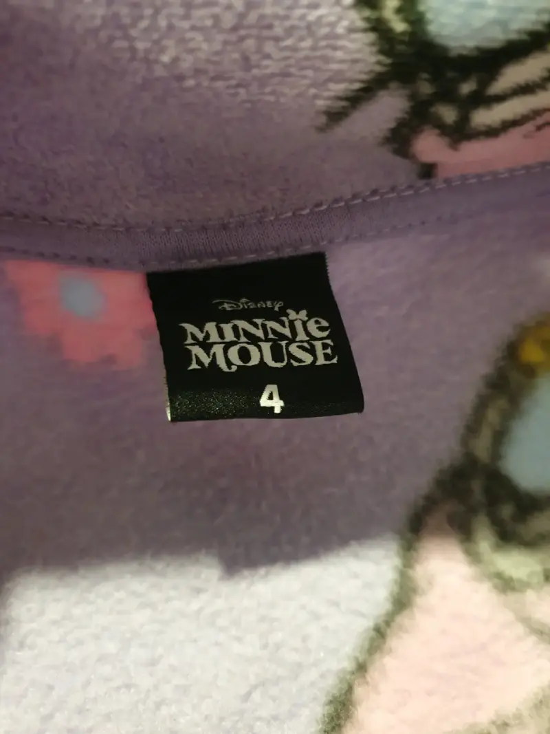 Polerón polar Minnie Mouse morada - 3