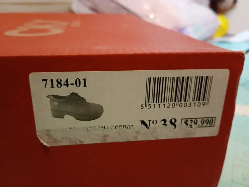 Zapatos escolares negros CKY talla 38 - 2
