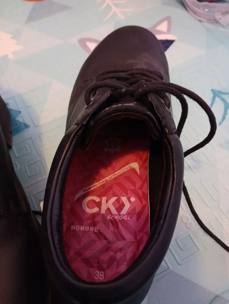 Zapatos escolares negros CKY talla 38 - 5