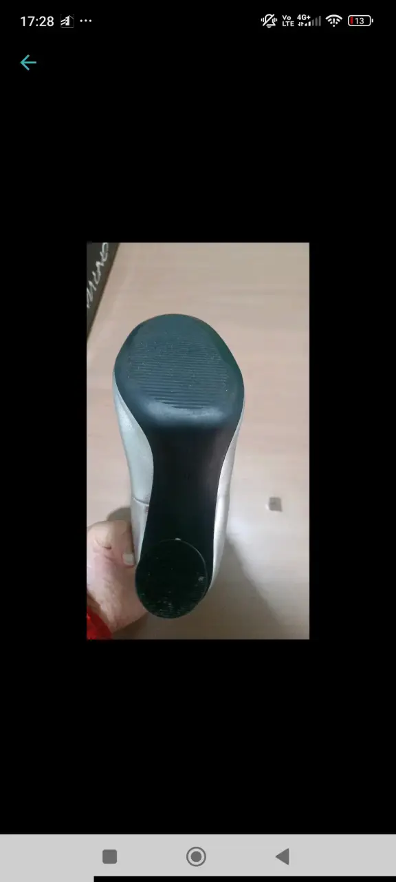 Zapatos de Tacón Plateados para Mujer - 3