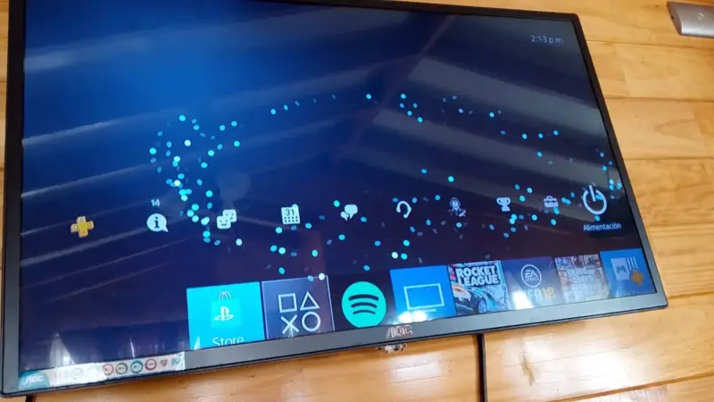 Monitor LED AOC de 32 pulgas + play4 todo bueno - 3