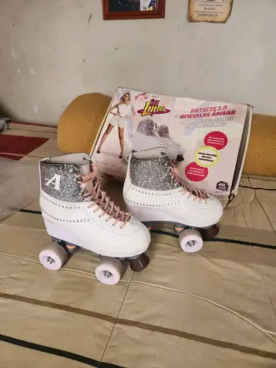 Patines 4 ruedas Soy Luna Ámbar brillantes - miniatura 1