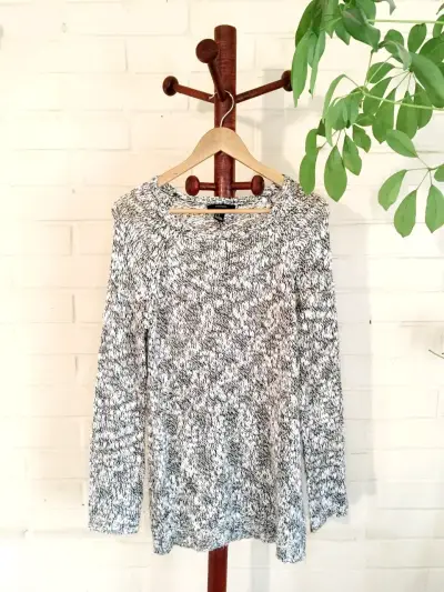 Suéter de punto gris Forever 21 para mujer - miniatura 1