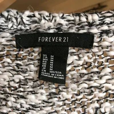 Suéter de punto gris Forever 21 para mujer - miniatura 3