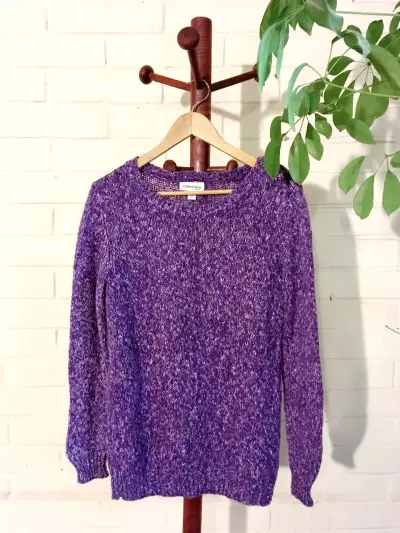 Suéter Morado St. John's Bay para Mujer - miniatura 1