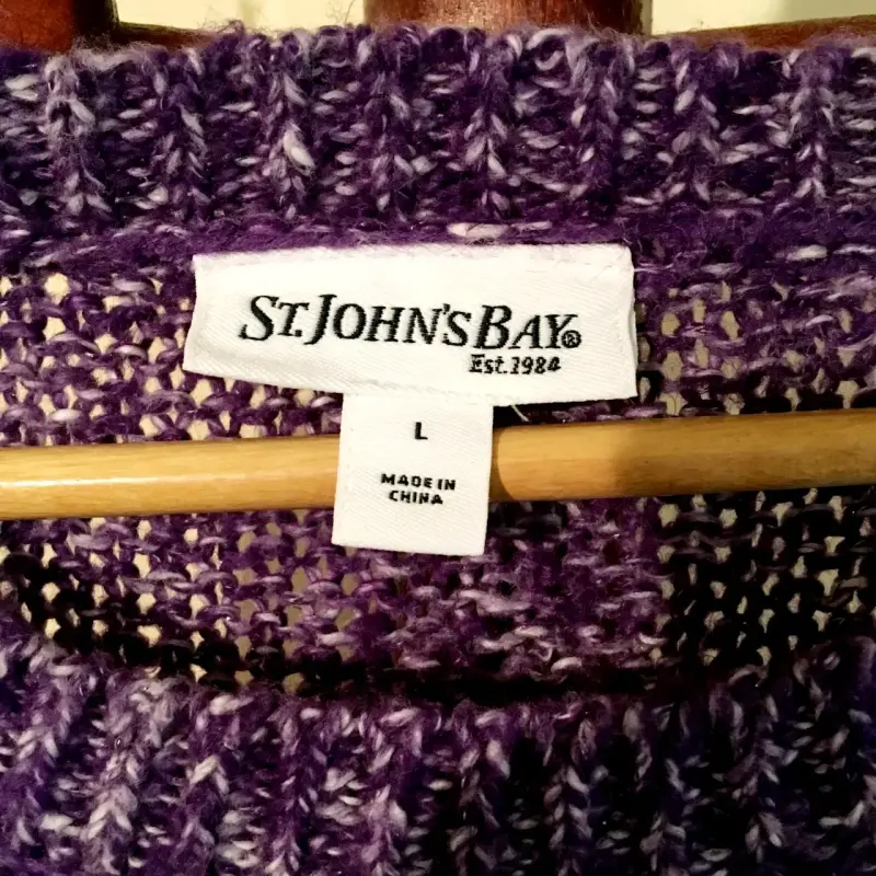 Suéter Morado St. John's Bay para Mujer - 3