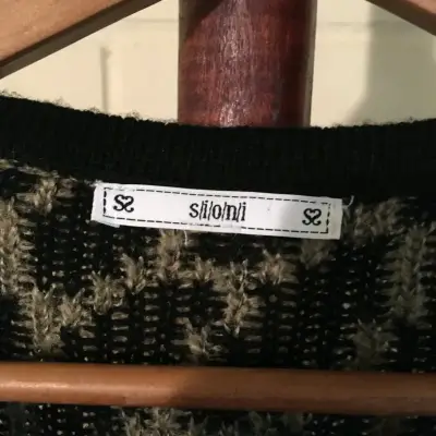 Cardigan de punto con diseño trenzado Silonni - miniatura 3