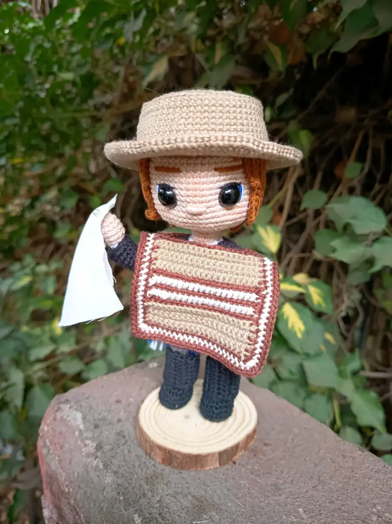 Huaso Chileno Amigurumi - 3