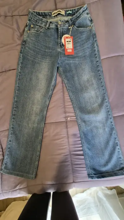 Jeans recto Americano talla 36 - miniatura 3