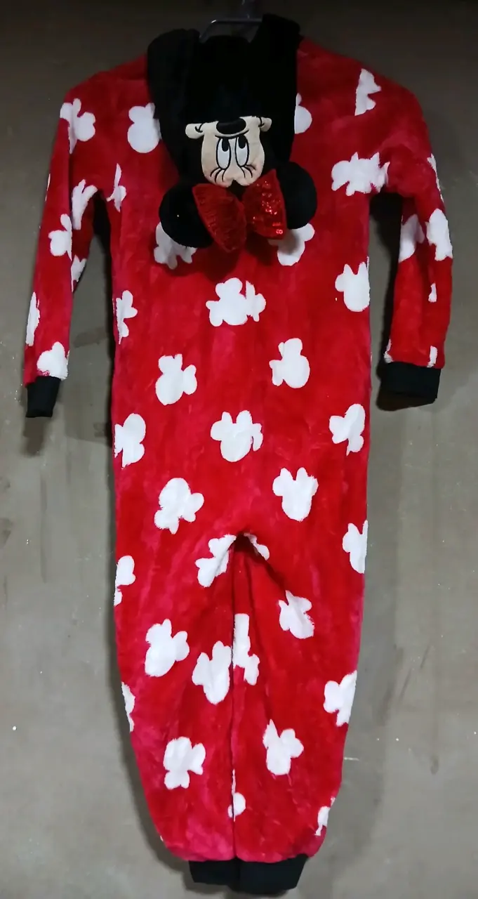 Pijama Entero Minnie Mouse Niña talla 6-7 años - 2