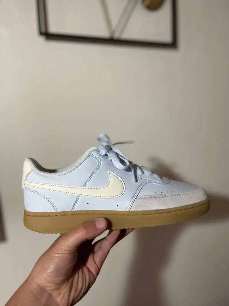 Zapatillas deportivas Nike blancas court visión - 4