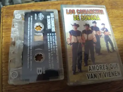 Cassette Comanches Sonora Amores Que Van y Vienen - miniatura 1