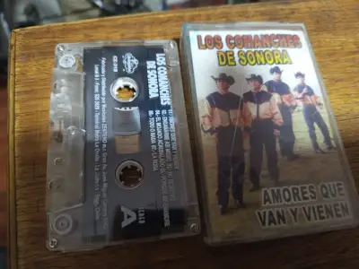 Cassette Comanches Sonora Amores Que Van y Vienen - miniatura 2