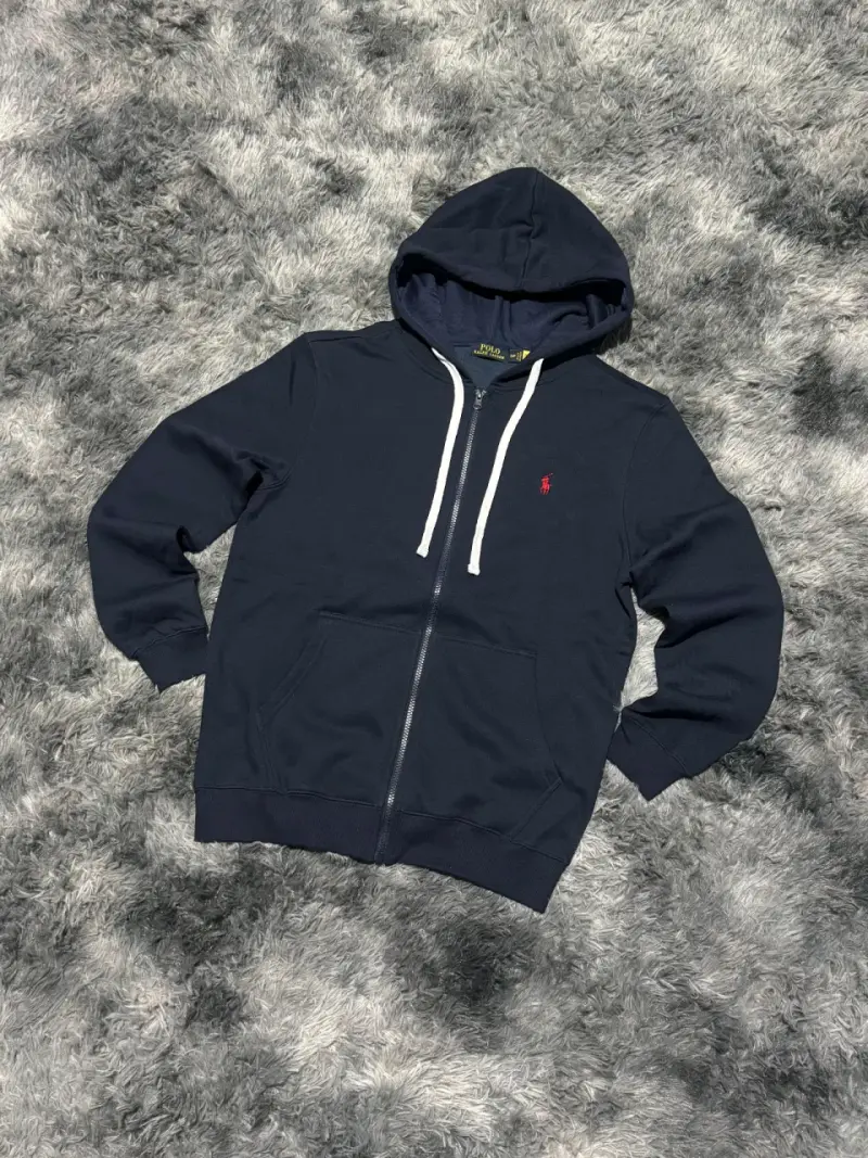 Polerón Azul Marino Polo Ralph Lauren con Cierre - 3