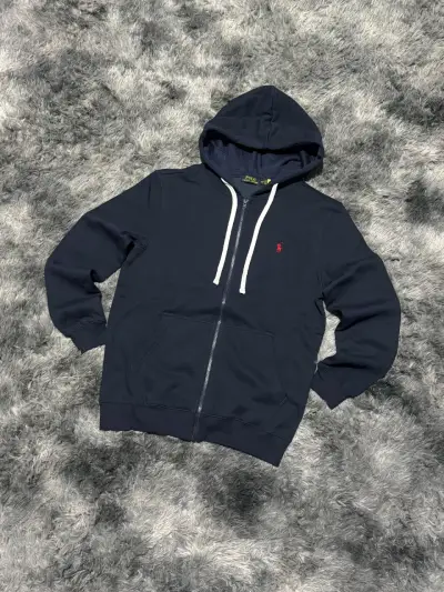 Polerón Azul Marino Polo Ralph Lauren con Cierre - miniatura 3