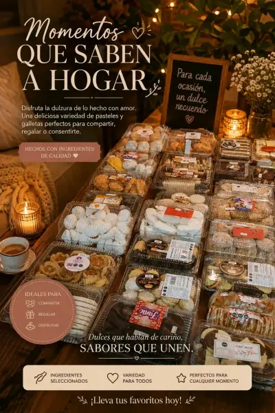 Variedad de Dulces Artesanales para Compartir - miniatura 1